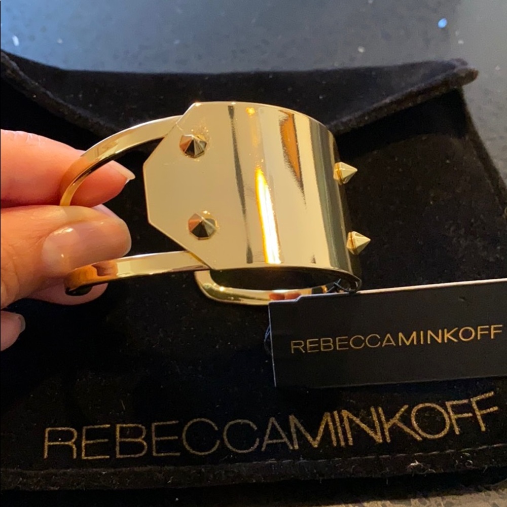 Rebecca Minkoff Gold Cuff Bracelet